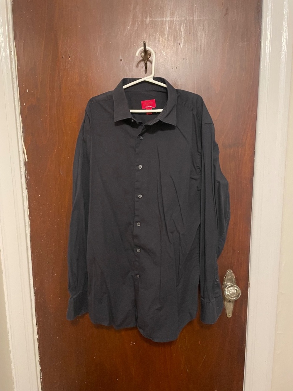 Alfani Medium black slim fit dress shirt